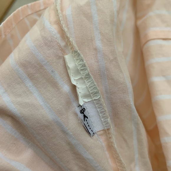 WEEKEND Pink Striped Cotton Button Down - Picture 8 of 8